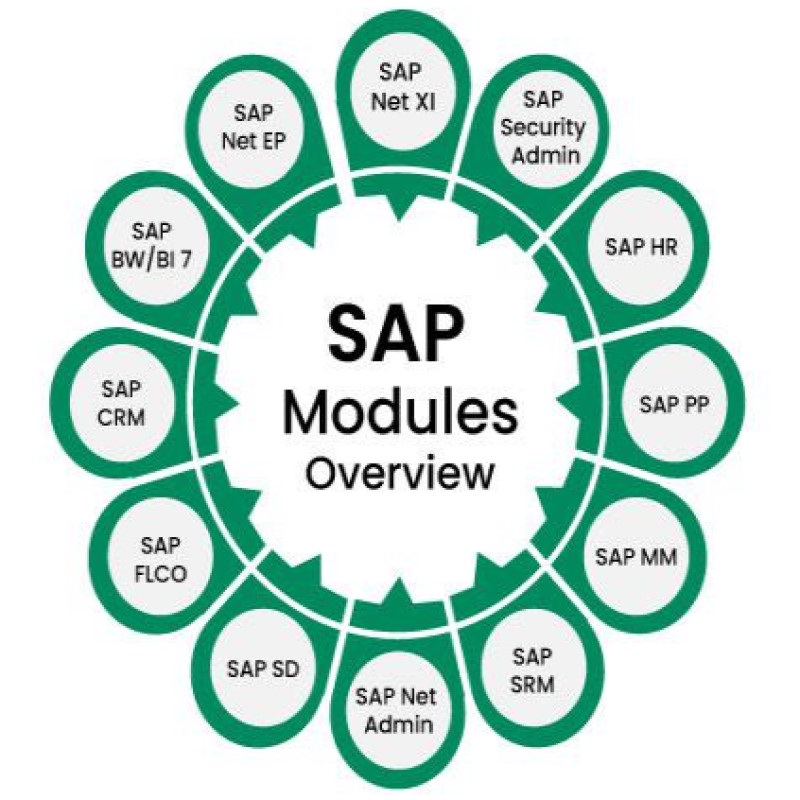 فهرست ماژول‌های لجستیک SAP